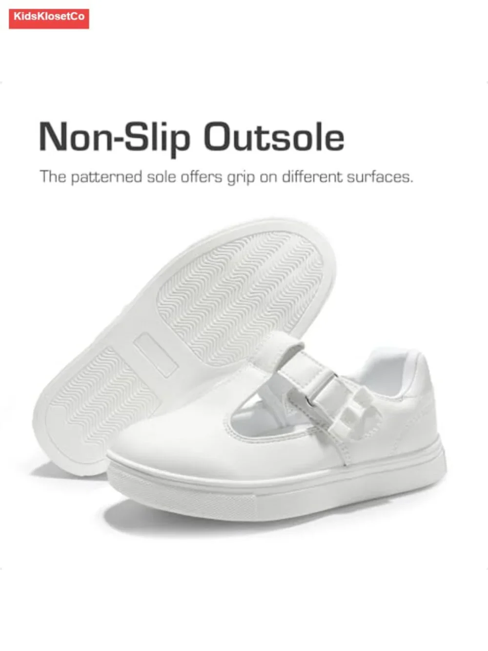 Girls Mary Jane Toddler School Shoes with Arch Support T-Strap Sneakers Flats